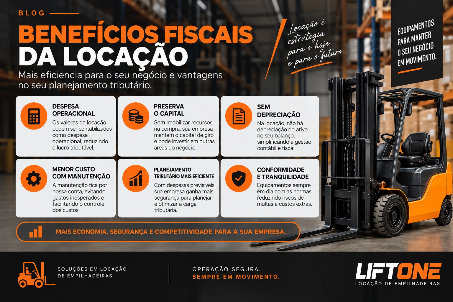 Benefícios fiscais da locação